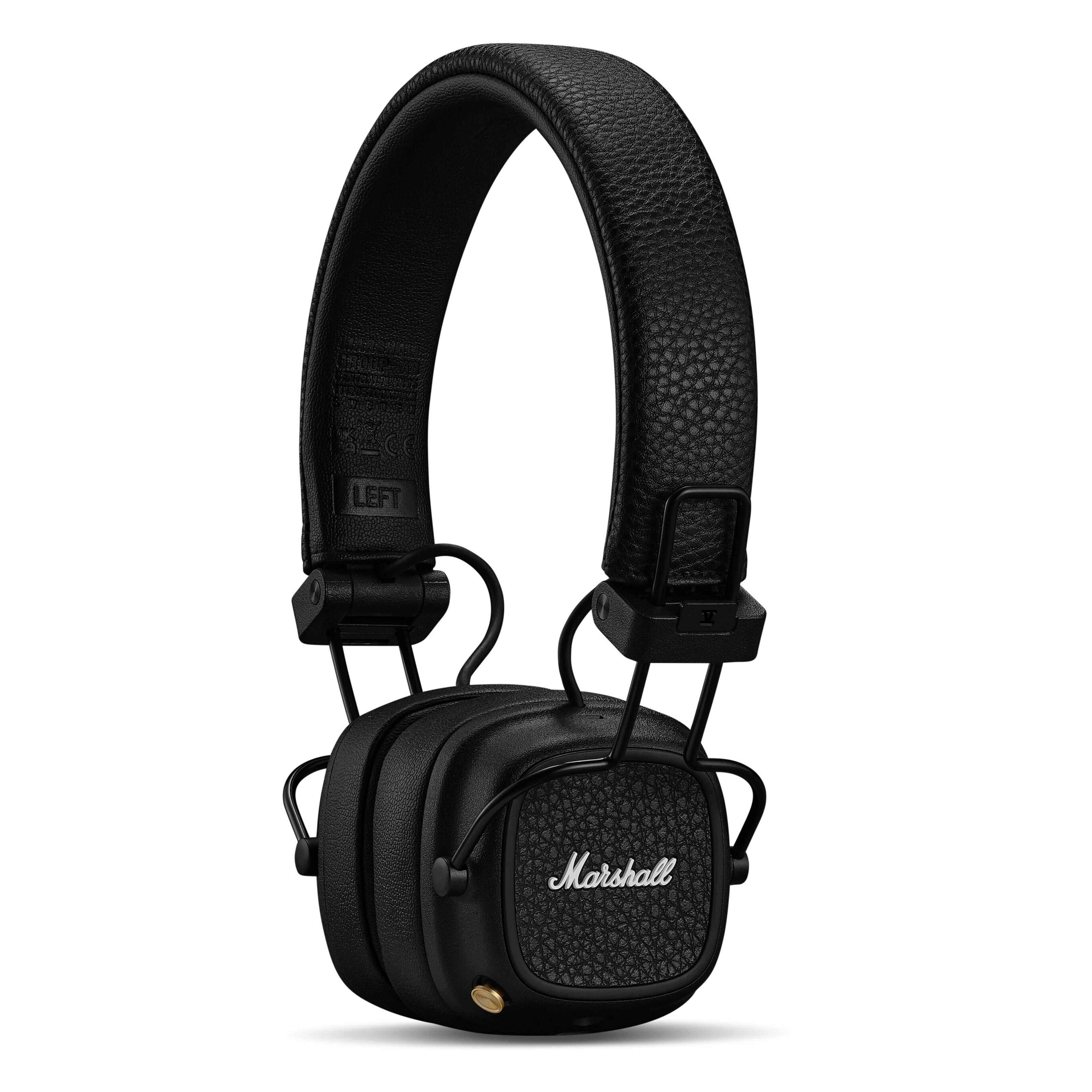 Marshall Major V Trådløse on-ear-hodetelefoner - Svart