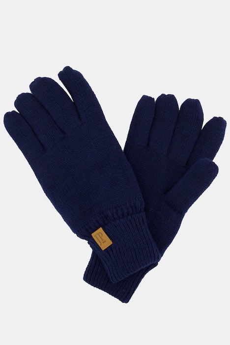 Handschuhe, Strick,  Fleecefutter, JP1880-Logo