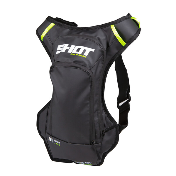 Shot - Sac Climatic Hydra Bag Rando Noir / Jaune fluo