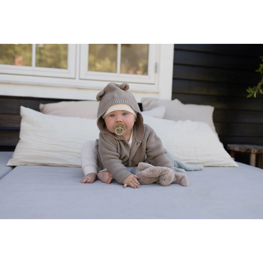BIBS® Schnuller Boheme 6-18 Monate Khaki & Dusty Blue, 2 Stk.