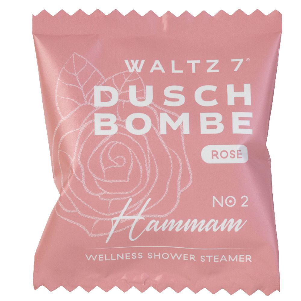 WALTZ 7 Wellness-Duschbombe Rose