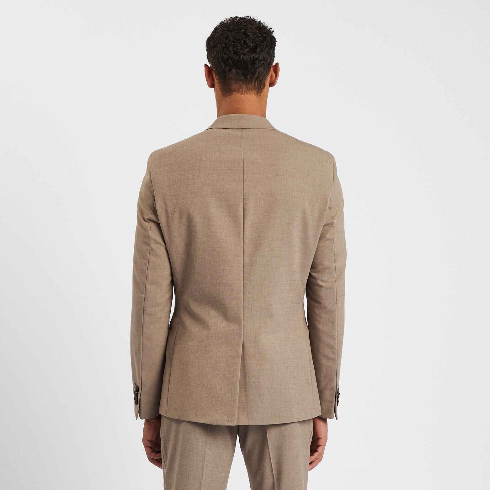 Veste de costume slim Beige