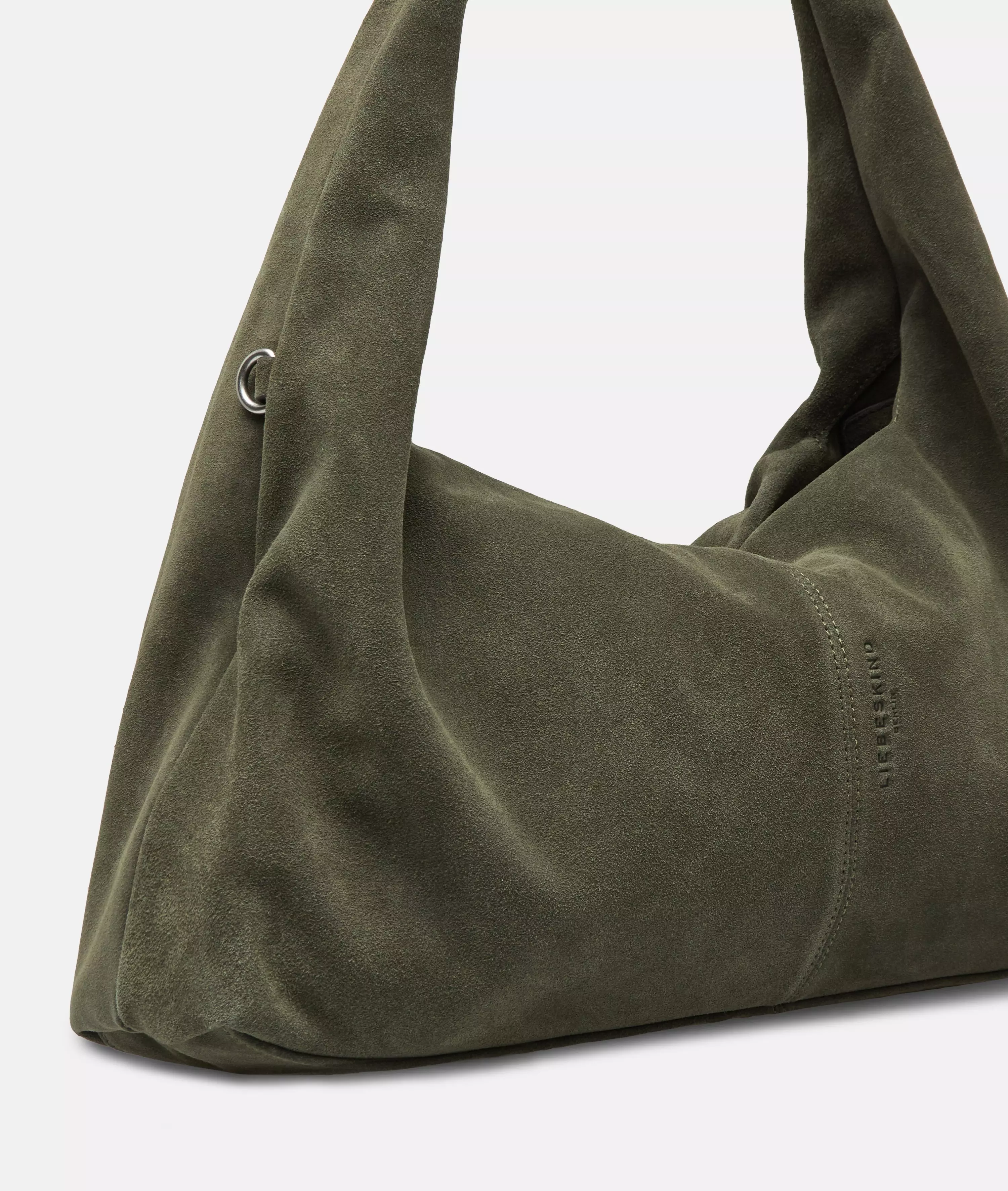 Scarlet Sachtel M Spacious shoulder bag made from soft suede