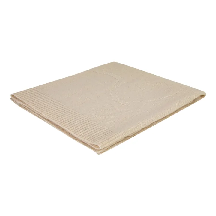 Tartine et Chocolat Plaid en cachemire Lapin | Beige