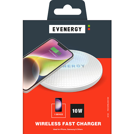 Evenergy trådløs oplader 10W - hvid