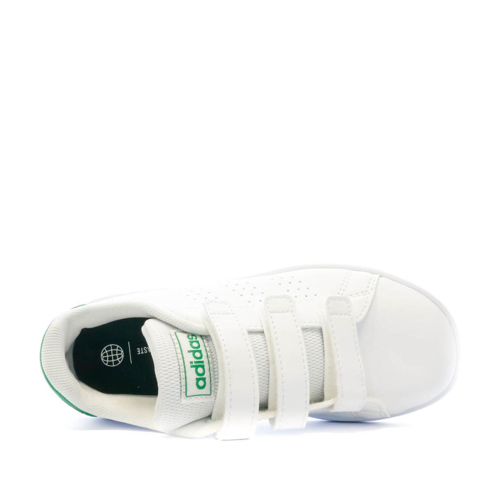 Adidas Baskets Blanches Garçon Adidas Advantage