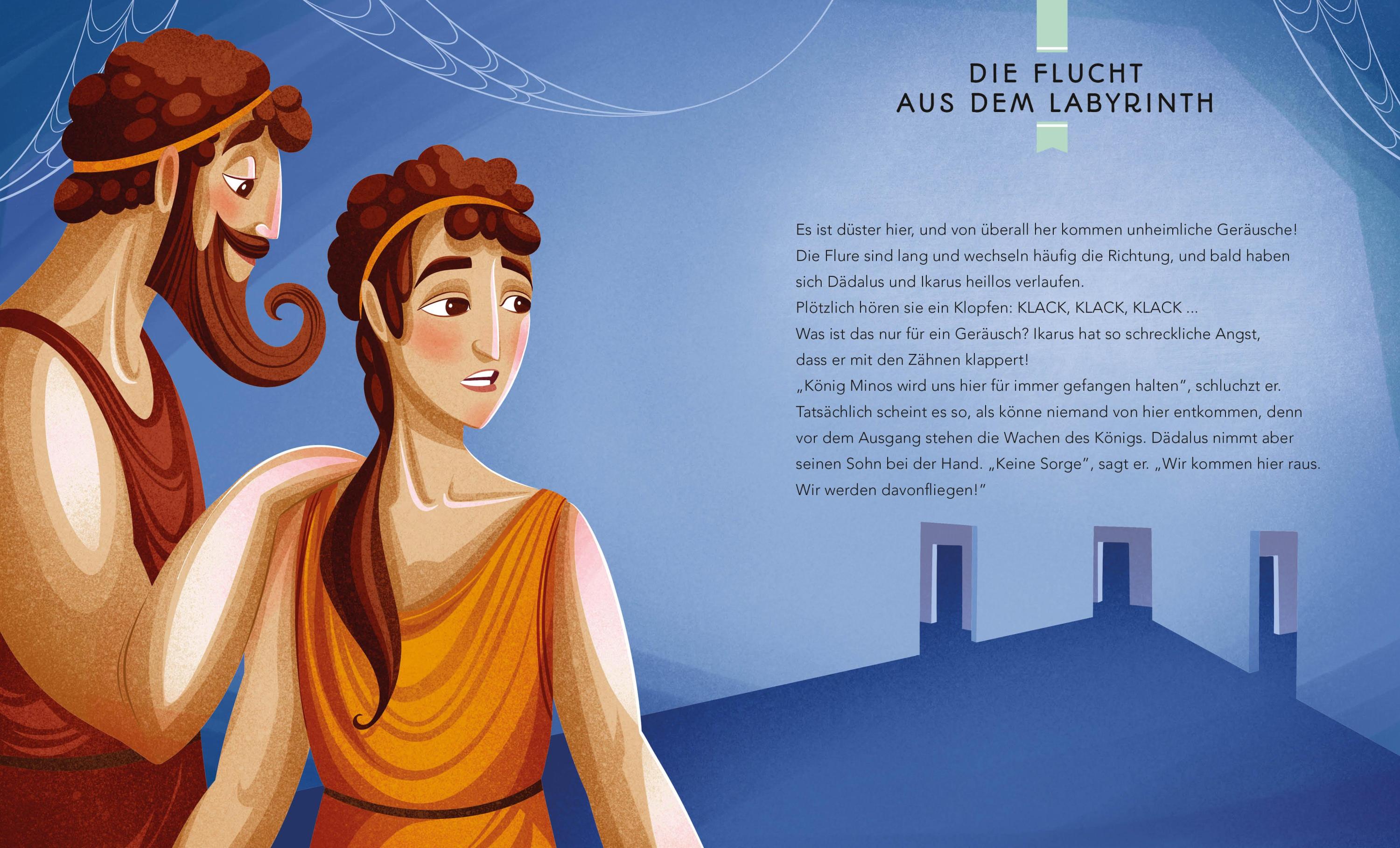 Dädalus und Ikarus (Kleine Bibliothek der griechischen Mythen)