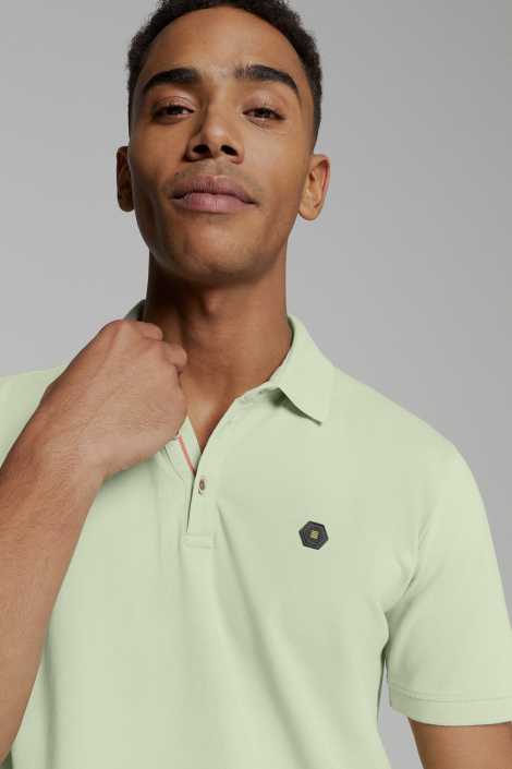 NO-EXCESS groene heren polo