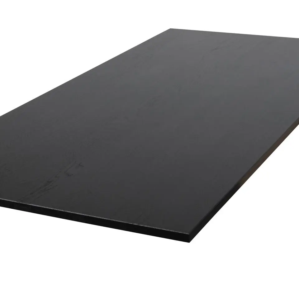WOOOD Tablo Tafelblad - Eiken - Blacknight - 3x220x90