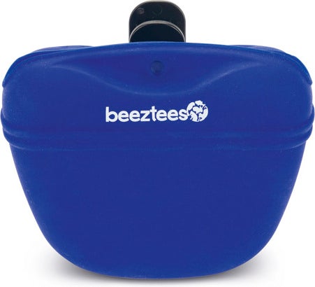 Beeztees beloningstasje blauw 12,8 x 10,7 x 4,8 cm