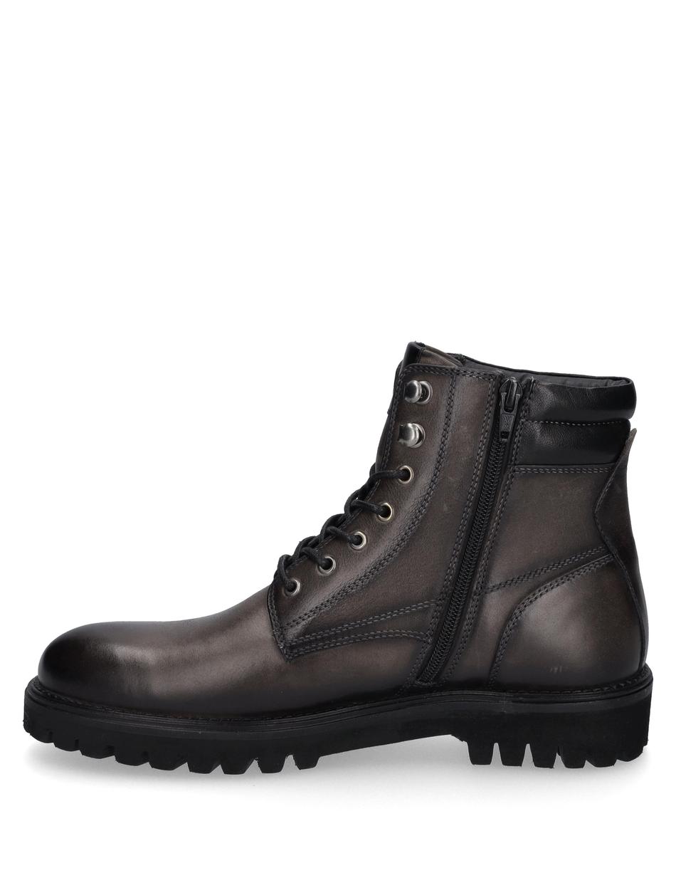 Stiefelette Romed 01, asphalt-kombi