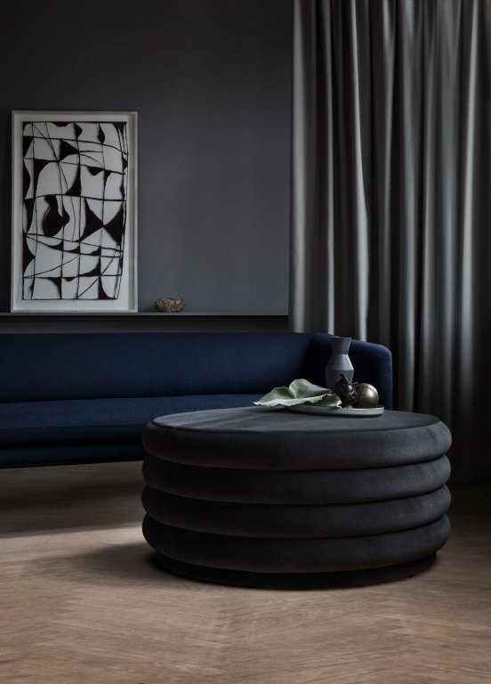 Ferm Living Turn Sofa bank Wool 3-zits focus blue