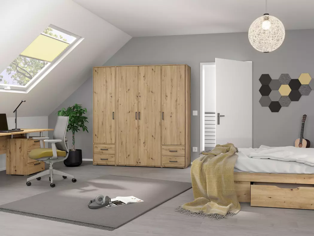 Kleiderschrank Voyager 187 x 194 cm