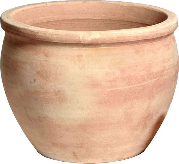 Mega Collections pot Terra Delta D 38 H 38 cm whitewash