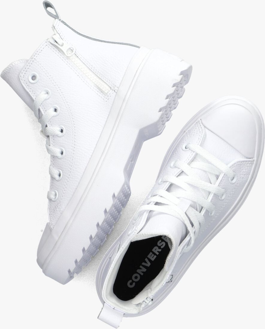 CONVERSE witte converse hoge sneaker chuck taylor all star lugged lift platform