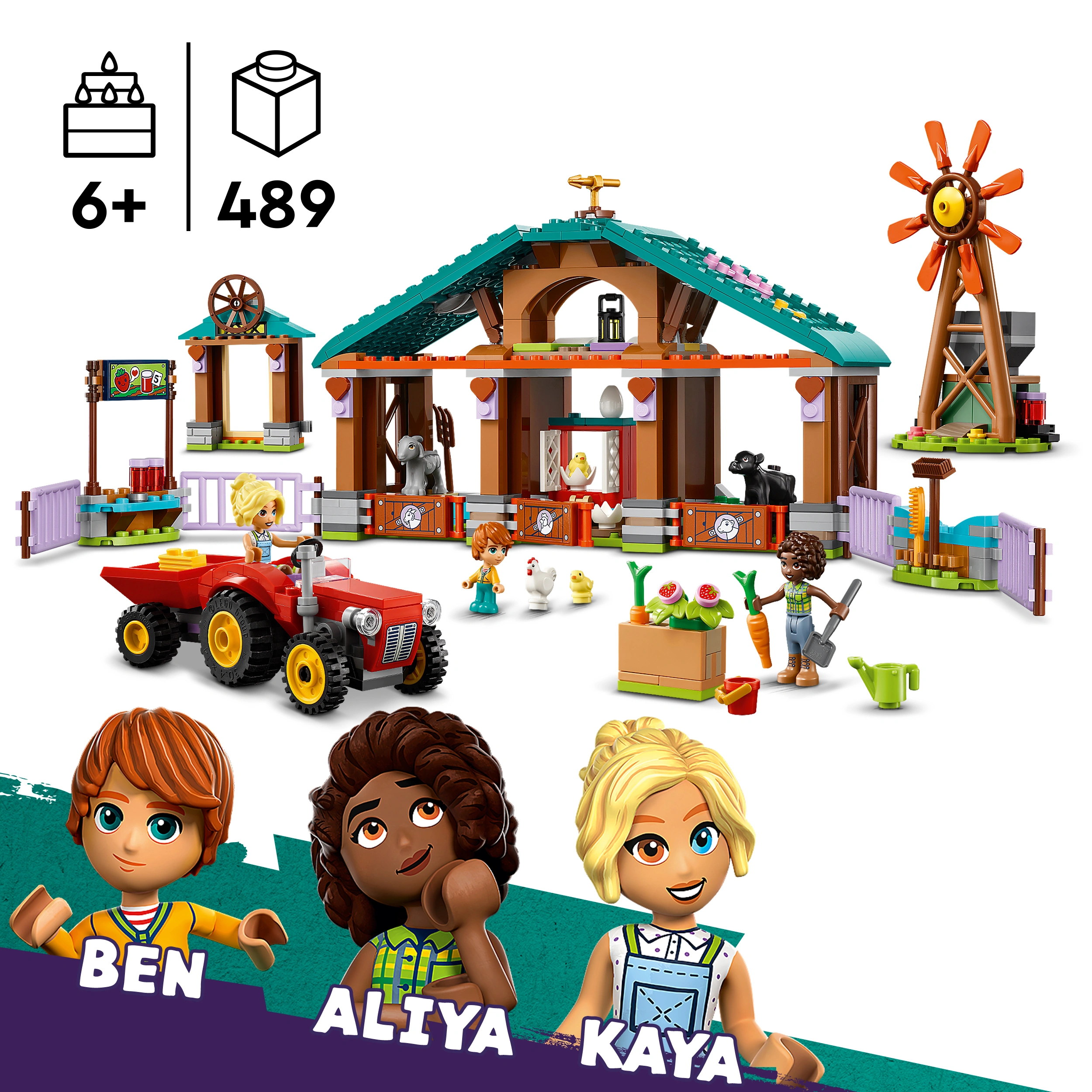 LEGO® Friends 42617 AUFFANGSTATION FÜR FARMTIERE