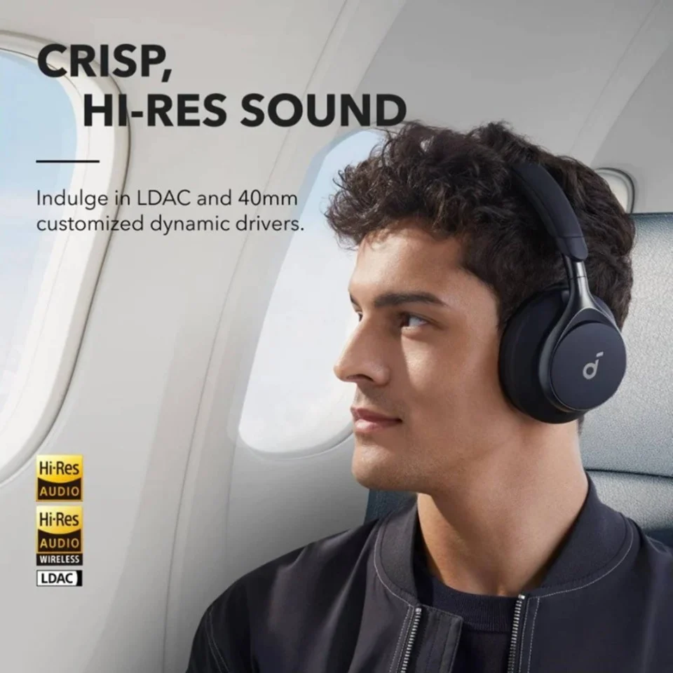 Anker - Høretelefoner - Soundcore Space One - Sort
