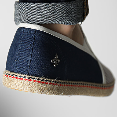 Espadrilles Prime Bleu Marine Gris