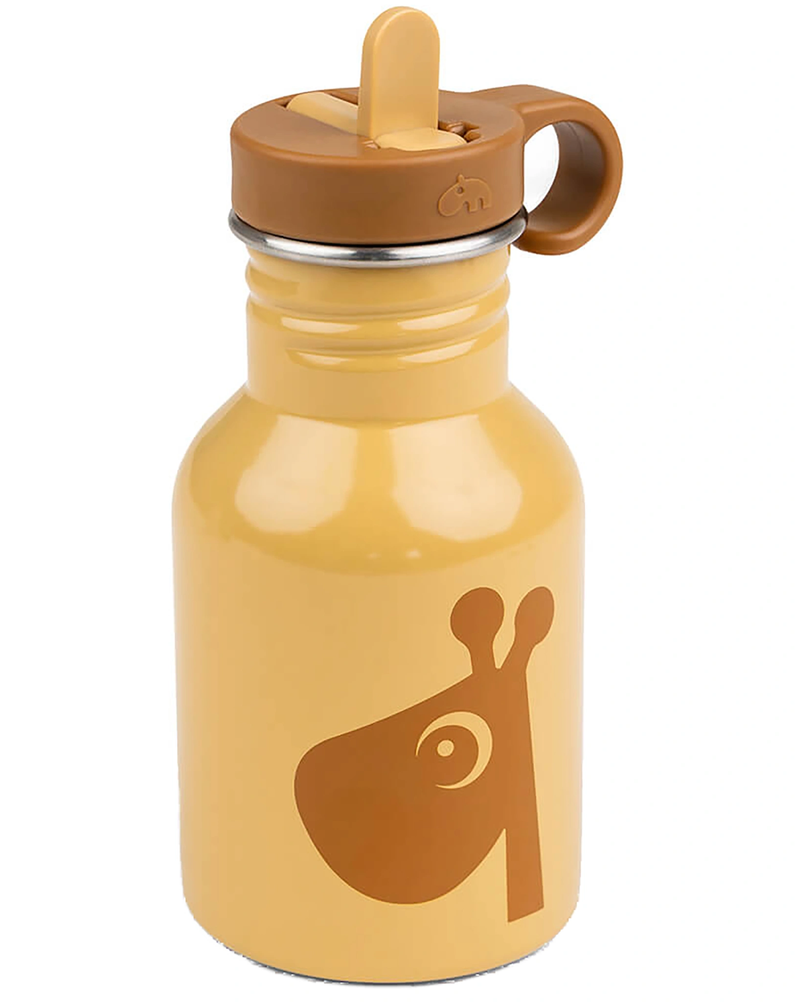 Edelstahl-Trinkflasche RAFFI (350ml) in senfgelb