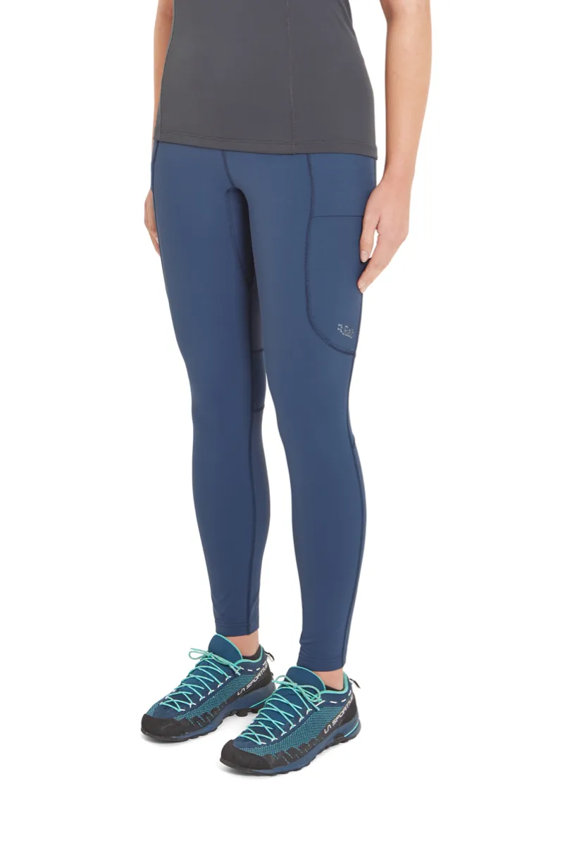 Rab Incline As Tights Wmns Tempest Blue