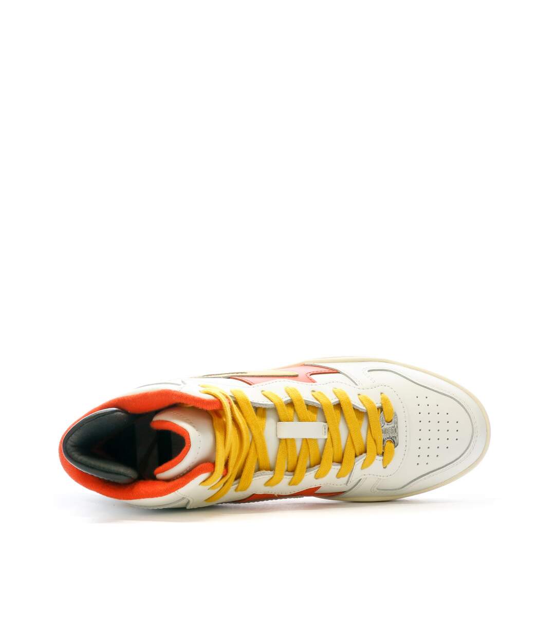 Baskets Blanche/Jaune Homme Diesel Sukiyo