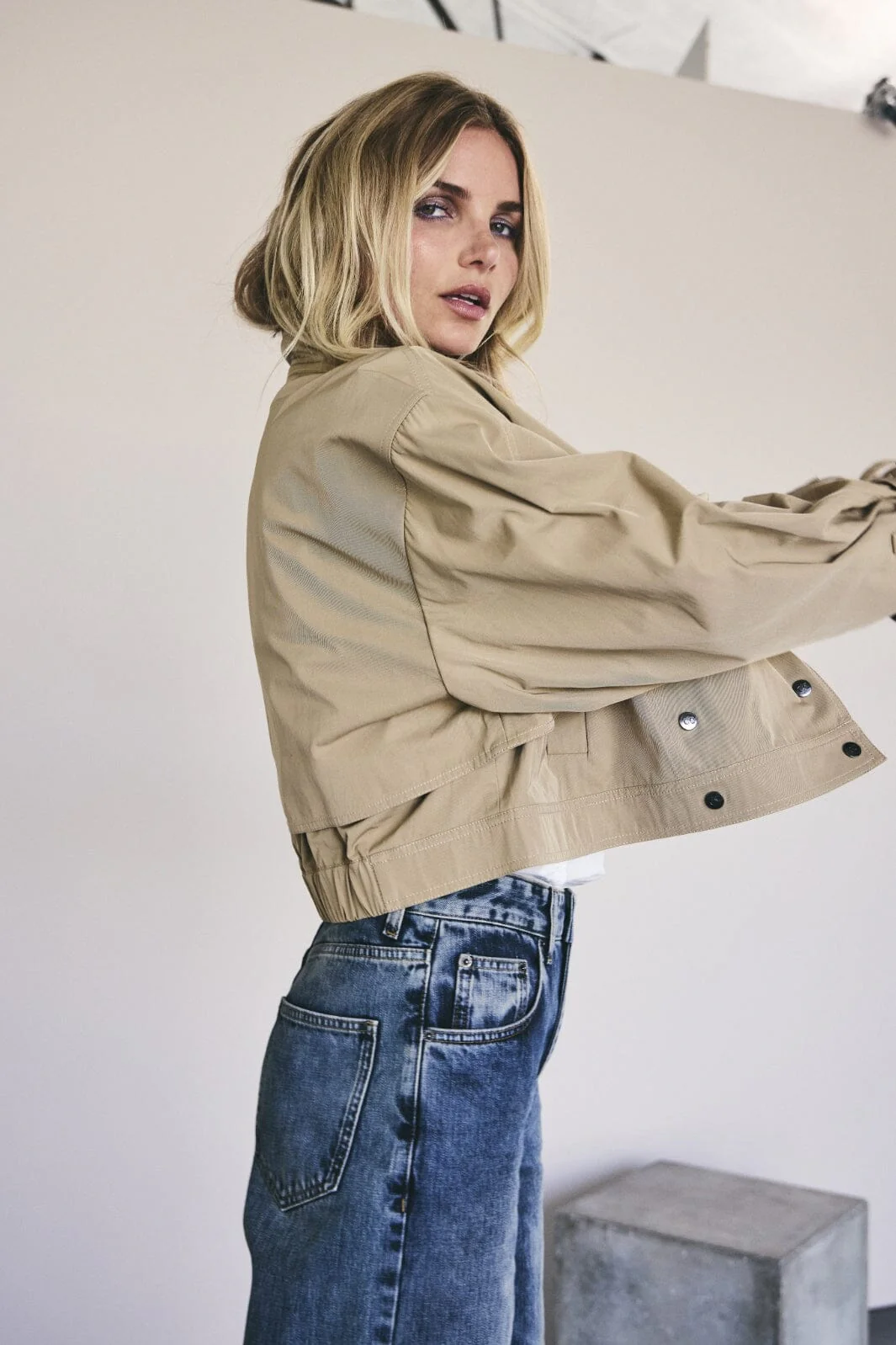 Co´Couture Franciscc Crop Cape Jacket 30272