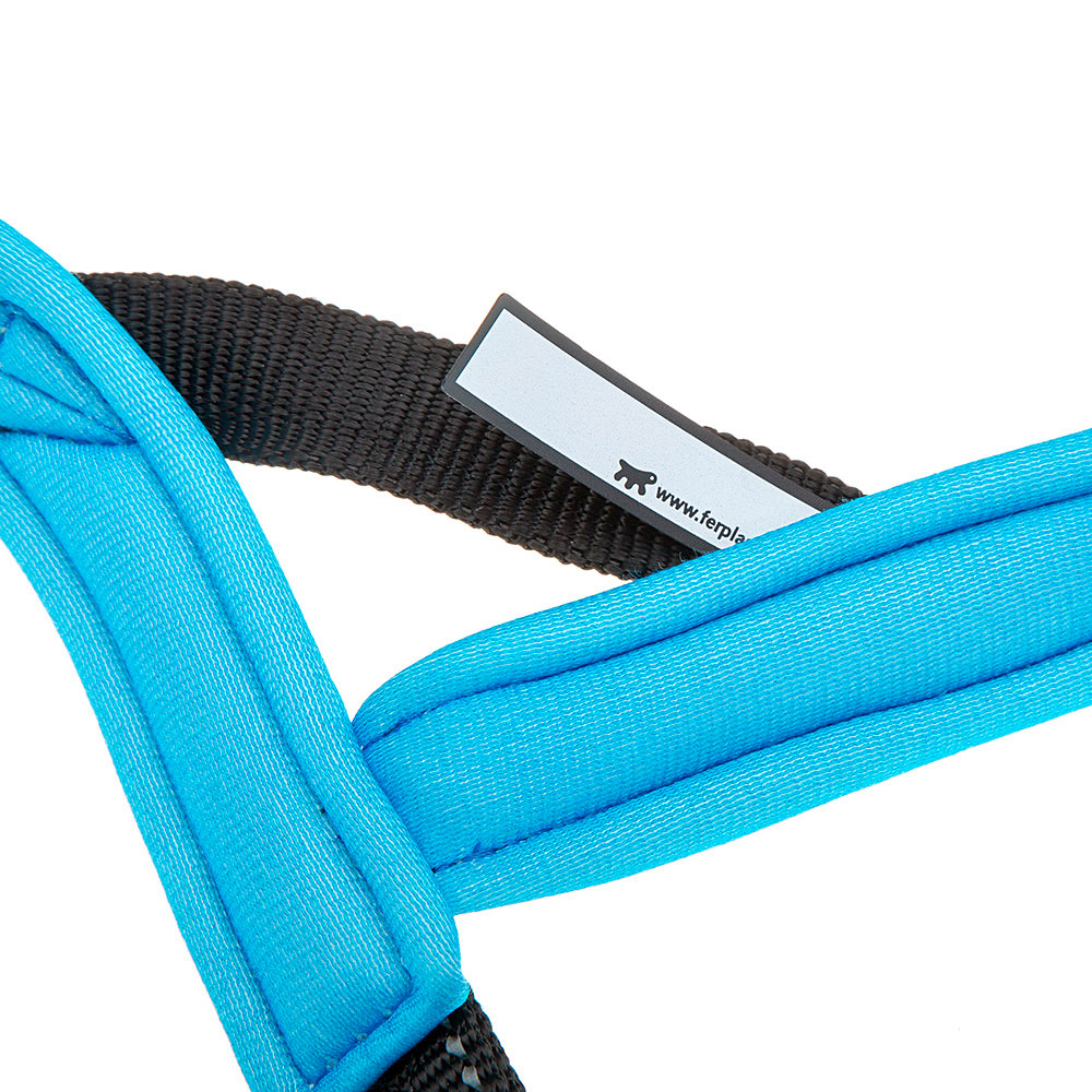 Ferplast harnais de type suédois pour chiens sport dog p small, adaptabilité parfaite, rembourrage souple, coutures
