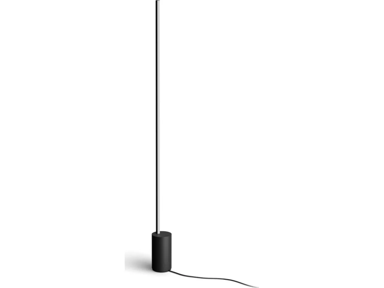 Philips Hue White and Color Ambiance Gradient Signe - Gulvlampe - LED - 29 W - 16 millioner farver/varmt til køligt hvidt lys - 2000-6500 K - sort