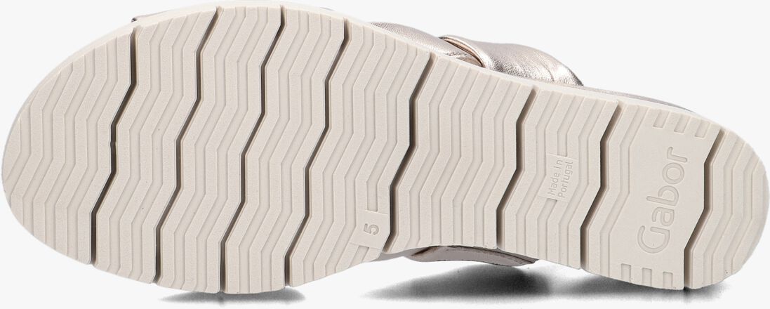 GABOR ros&eacute;gouden gabor sandalen 771.3
