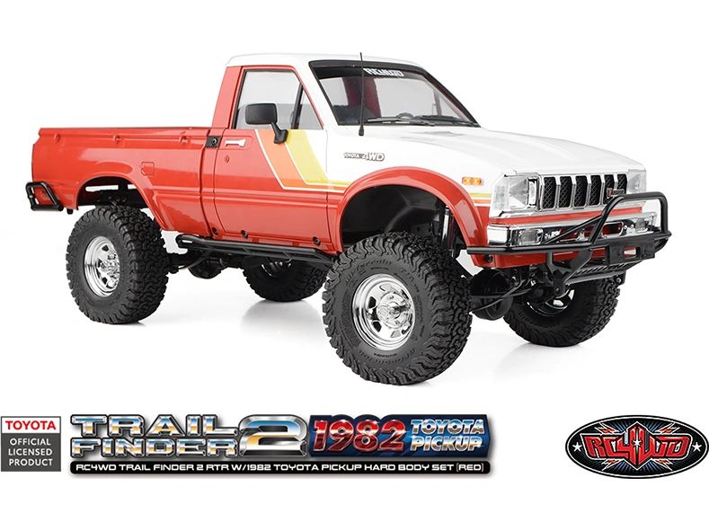 RC4WD Scale Crawler Trail Finder 2 1982 Toyota, RTR, 1:10, 1982 Toyota Pickup mit fester Karosserie