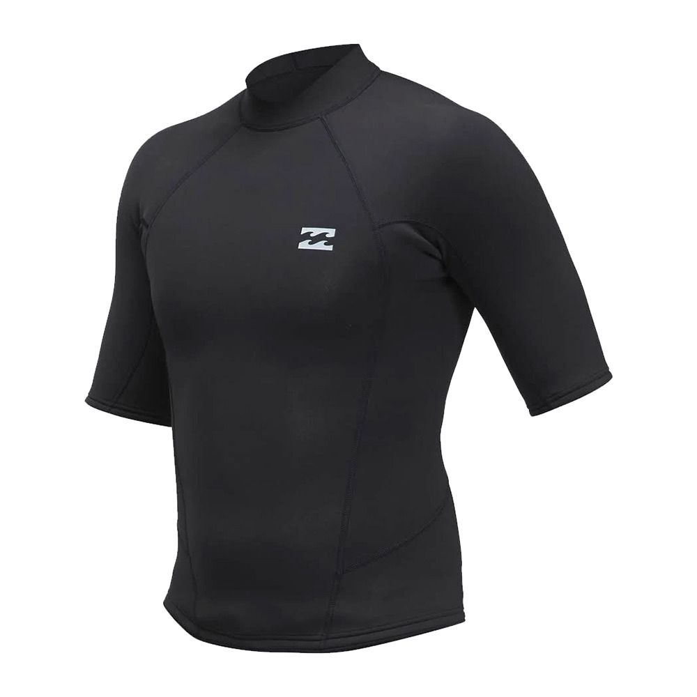 Billabong ABSOLUTE TOP BACK ZIP - Top néoprène 2mm Homme black