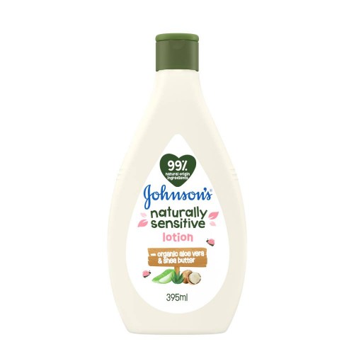Johnson's Baby Loção Naturally Sensitive 395ml