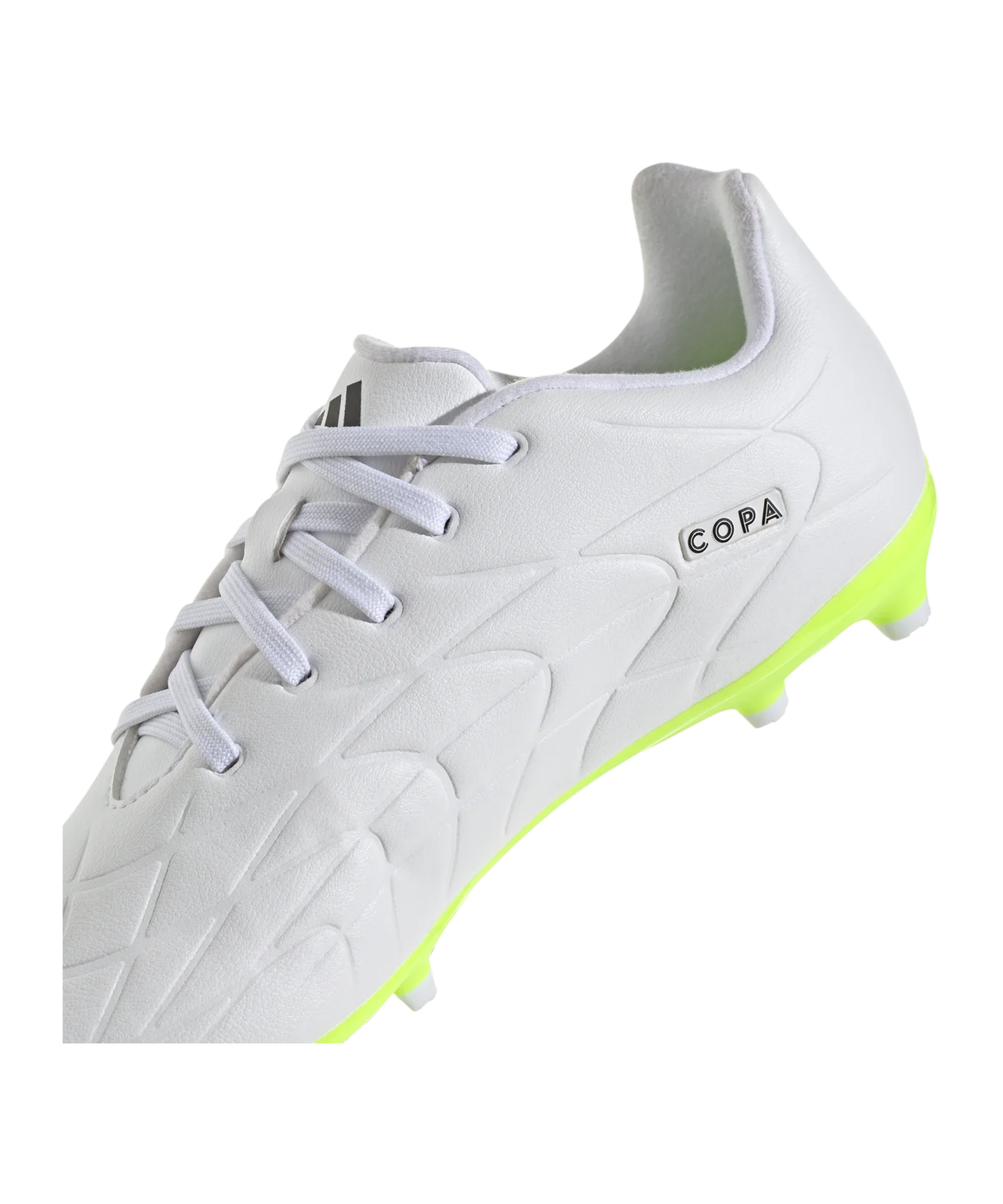 adidas COPA Pure.3 FG Crazyrush Kids Weiss Schwarz Gelb