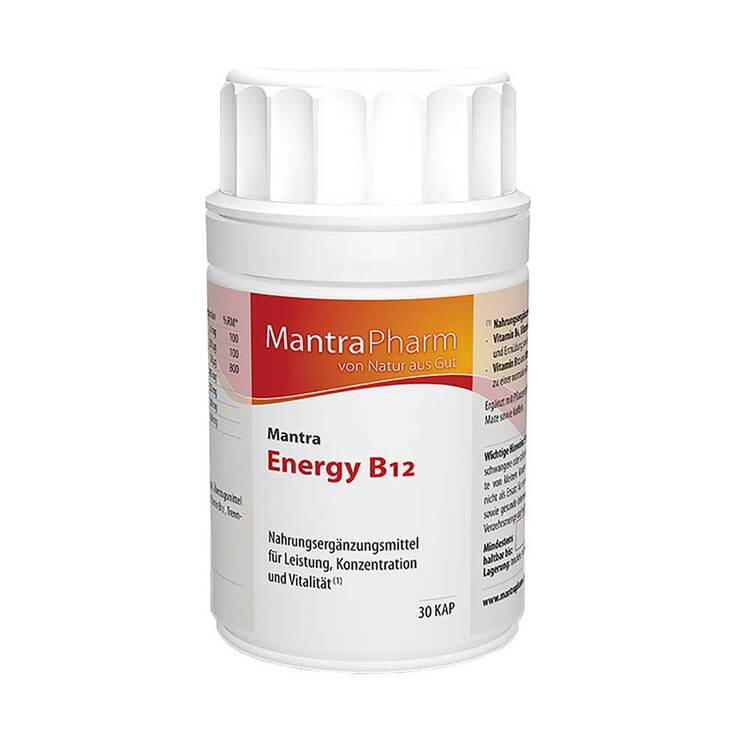Mantra Energy B12 Kapseln, 30 St