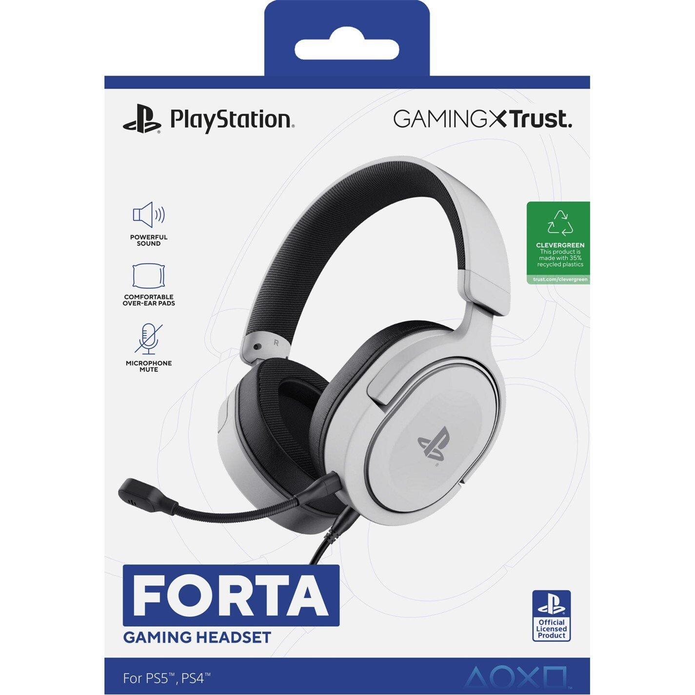 Trust GAME GXT 498W Forta Headset for PS5 White