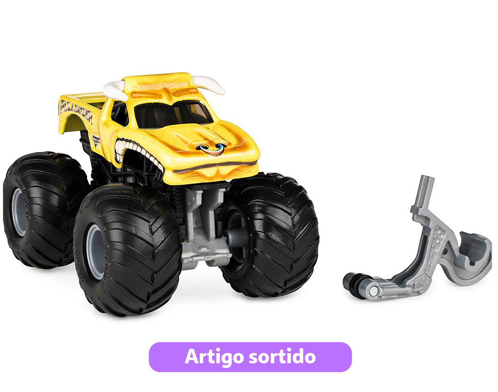 VEÍCULOS 1:64 MONSTER JAM MODELOS SORTIDOS