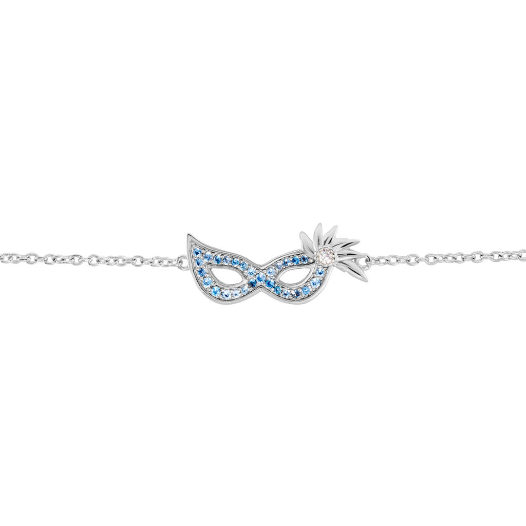 Bracelet Argent Bartolomee Oxydes De Zirconium