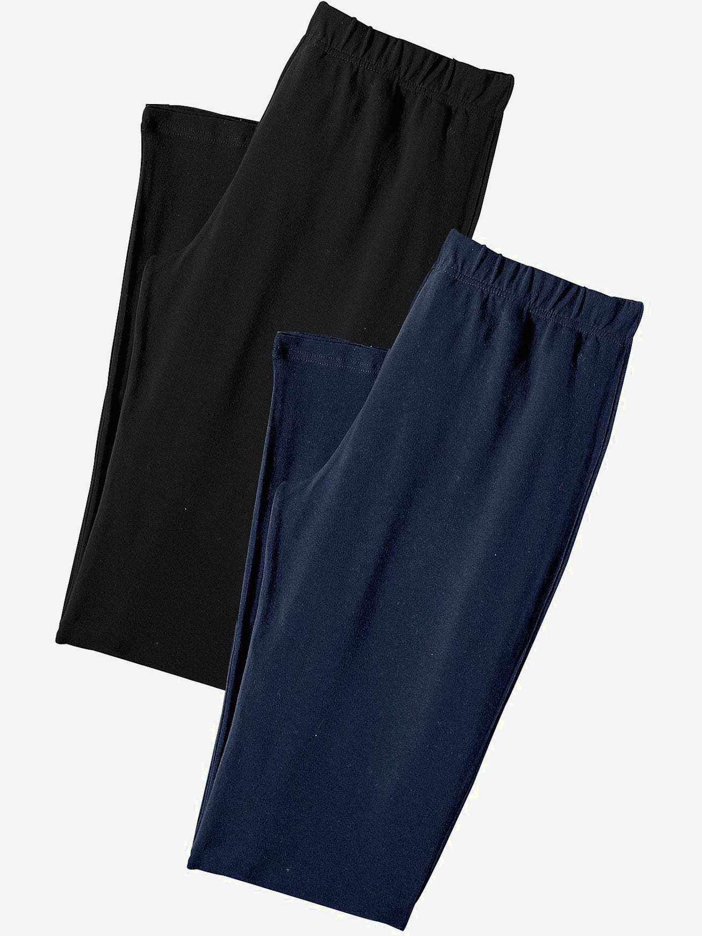 Corsaire lot de 2 pantalons basiques longueur 3/4