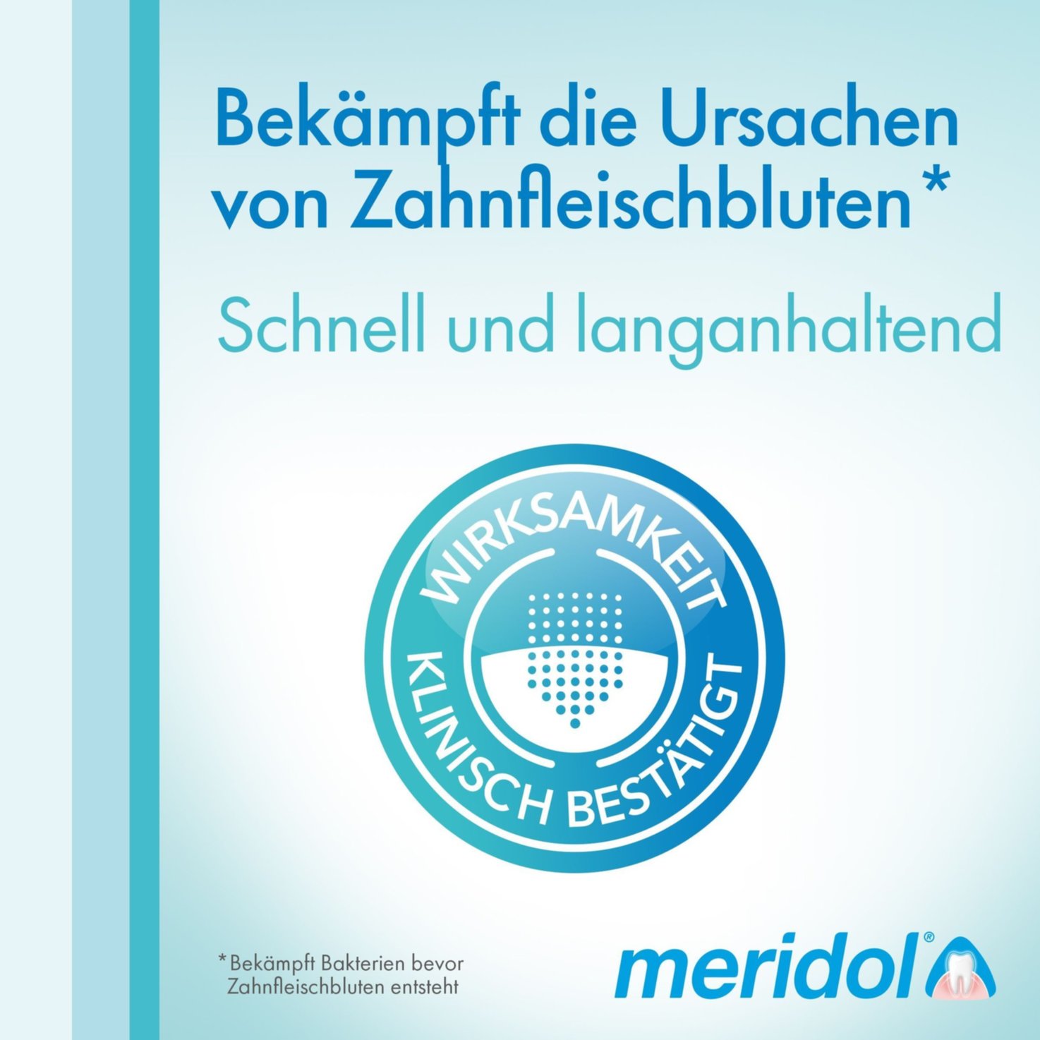 Meridol Zahnfleischschutz Mundspülung Mini