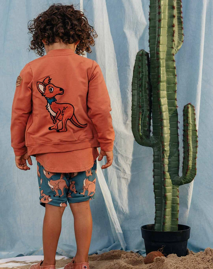 Blouson-Jacke KÄNGURU in rot
