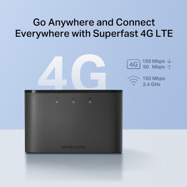 Mercusys MT110 4G mobilt bredbånd