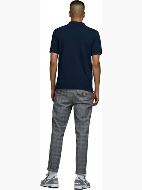 JACK & JONES Polo-Shirt Dunkelblau