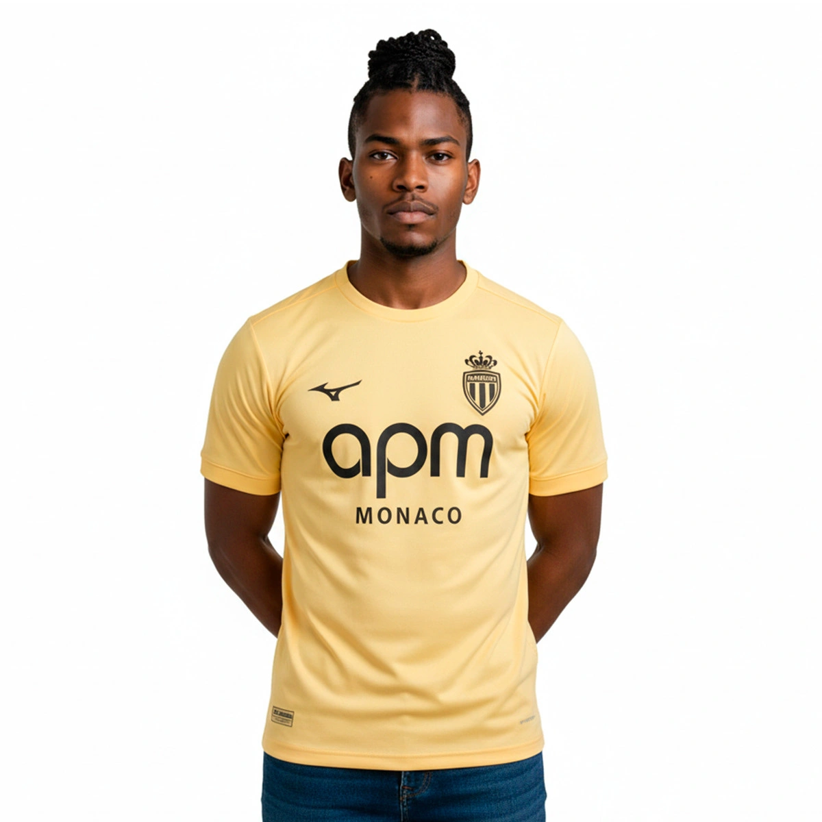 Camisola Mizuno AS Monaco Terceiro Equipamento 2025-2026