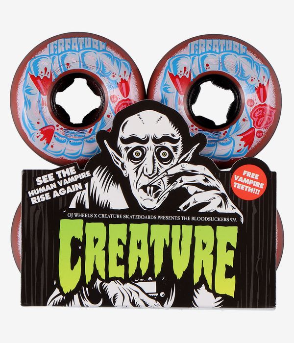 OJ Curbsucker Bloodsuckers Rollen (red) 54mm 97A 4er Pack