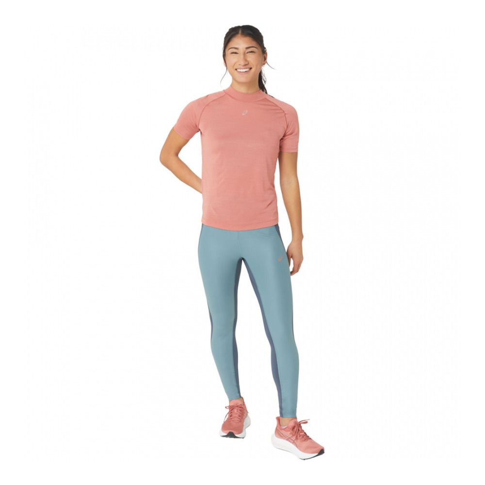 Asics NAGINO RUN - Tee-shirt Femme light garnet