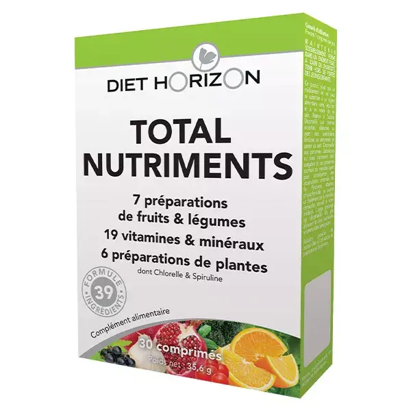 Diet Horizon Total Nutrients 30 comprimidos