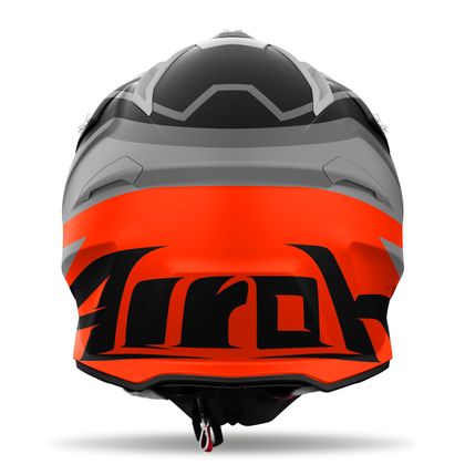 Casque cross Airoh AVIATOR ACE 2 - GROUND 2024 - Orange / Noir
