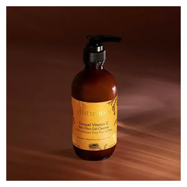 Gel de Limpeza Iluminador com Vitamina C Antipodes Gospel 200ml