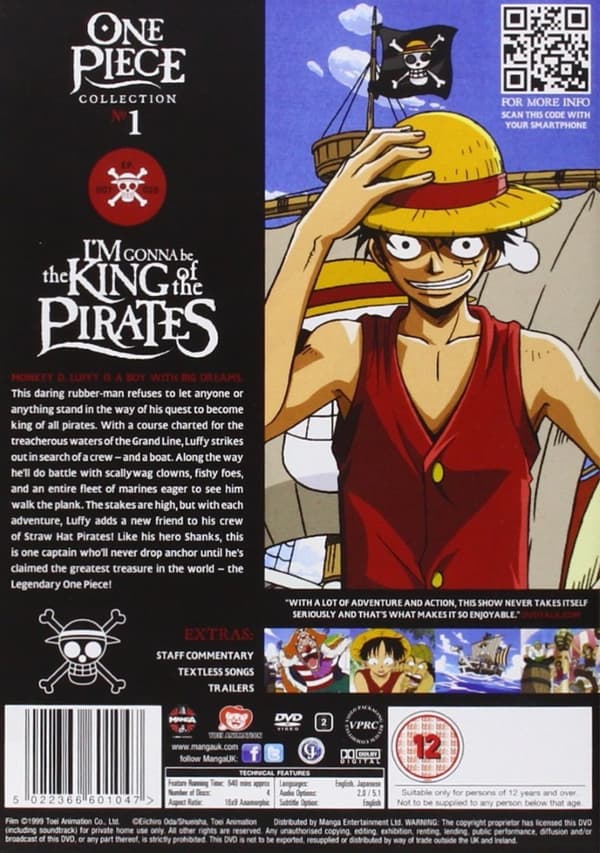 One Piece: Collection 1 (4 disc) (import)