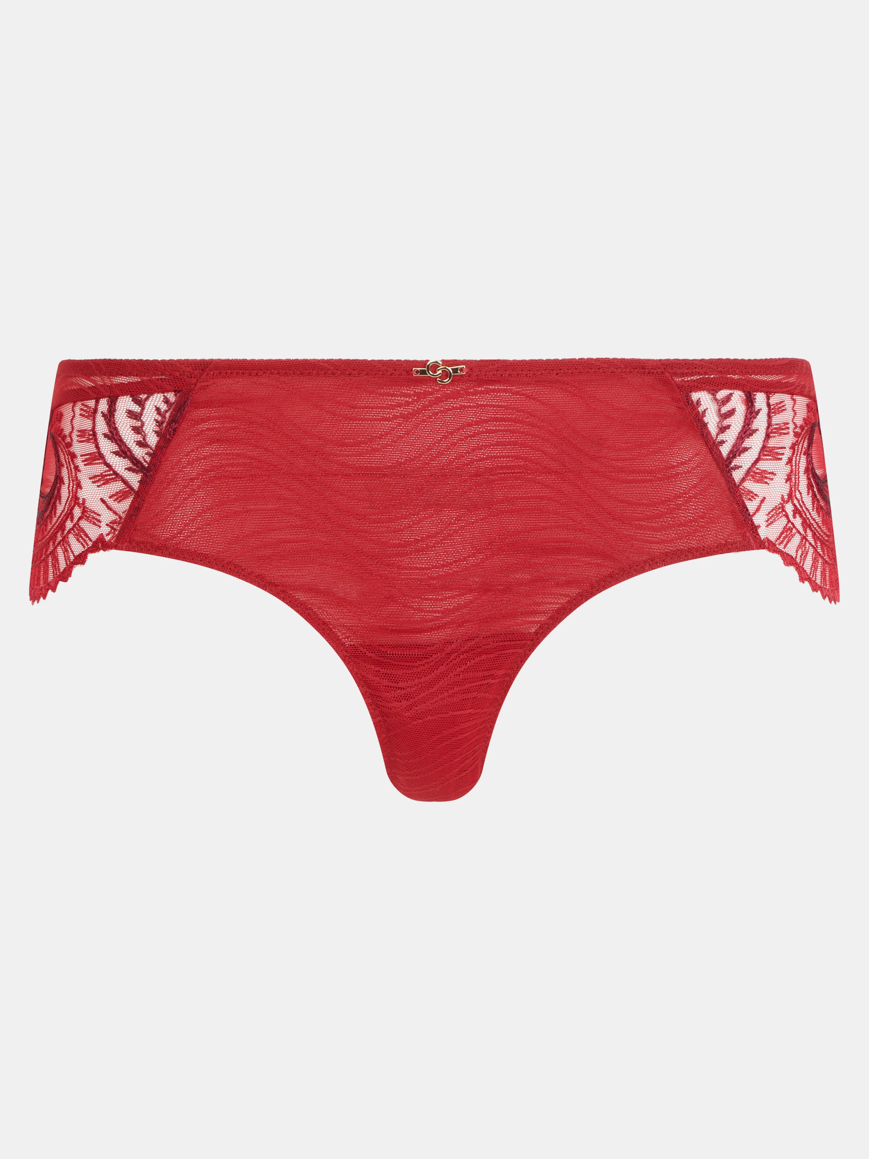 MYSTIC DREAM - Shorty dégagé broderie | Rouge